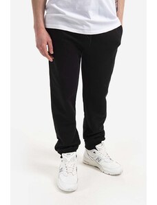 Bavlněné tepláky A.P.C. Jogging Item COEAS-H28072 BLACK černá barva