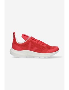 Sneakers boty Rick Owens x Veja červená barva, VW02A7802.KVE.CARNELIAN-Red