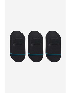 Ponožky Stance Icon No Show 3-pack pánské, černá barva, A145A23ICO-WHT