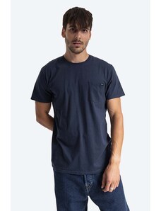 Bavlněné tričko Edwin Pocket Ts tmavomodrá barva, I024991.NYB67-Navy