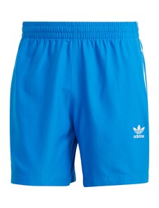 ADIDAS ORIGINALS Plavecké šortky 'Adicolor 3-Stripes' modrá / bílá