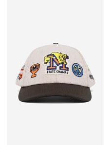 Vlněný kšilt Market State Champs Hat béžová barva, s aplikací, 390000172-cream