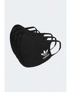 Ochranná rouška adidas Originals Face Covers M/L 3-pack HB7851-black