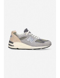 Sneakers boty New Balance M990TD2 šedá barva, M990TD2-TD2