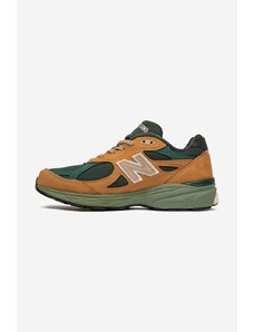 Sneakers boty New Balance M990WG3 oranžová barva, M990WG3-WG3