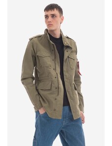 Bunda Alpha Industries Huntington 176116 11 pánská, zelená barva, přechodná, 176116.11-green