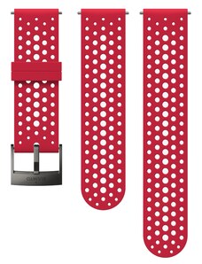 Suunto 24mm Athletic 1 Silicone Strap Red Grey Size S+M