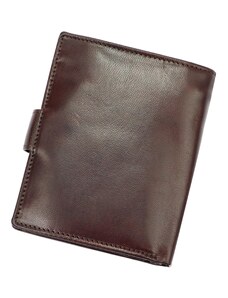 Pánská kožená peněženka EL FORREST 547-28 RFID hnědá