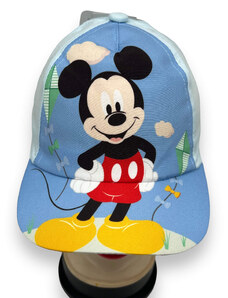 Chlapecká tyrkysová kšiltovka Mickey Mouse 01