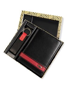 Peterson kožená dárková sada peněženka s klíčenkou Gernot Gregorio PTNPK1-N4