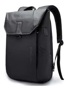 BANGE městský i studentský batoh s USB ZERIN Černý 28L Bange BG2575s2