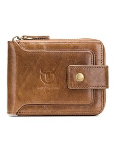 Bullcaptain elegantní kožená peněženka Phocas Camel BULLCAPTAIN QB231s1