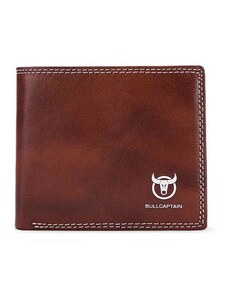 Bullcaptain elegantní kožená peněženka Marcien Hnědá BULLCAPTAIN QB032s2