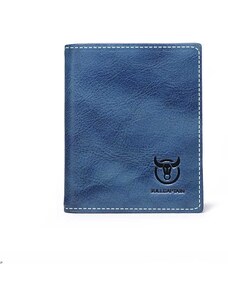 Bullcaptain elegantní kožená peněženka Klervi Modrá BULLCAPTAIN QB017s1