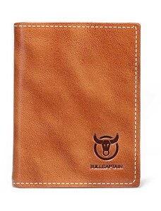Bullcaptain elegantní kožená peněženka Klervi Camel BULLCAPTAIN QB017s2