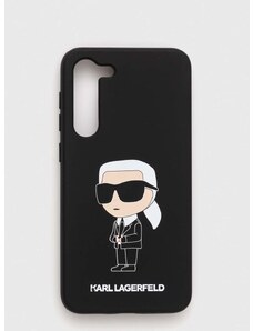 Obal na telefon Karl Lagerfeld S23+ S916 černá barva