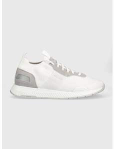Sneakers boty BOSS Titanium bílá barva, 50470596