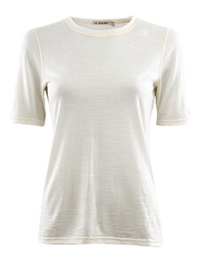 Aclima LightWool Undershirt Tee Women Bílá