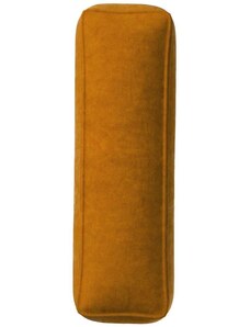 Yellow Tipi Cihlově oranžový sametový polštář písmeno I 40 cm