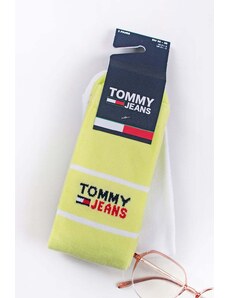Tommy Hilfiger Bílo-žluté ponožky TJ Sock - dvojbalení