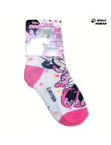 Dívčí ponožky SETINO Minnie Mouse, vzor 2
