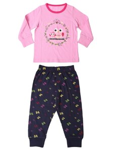 Dívčí pyžamo WOLF S2151E světle růžové
