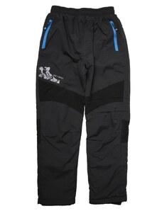 Zateplené šusťákové kalhoty WOLF B2274, šedé