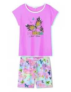 Dívčí letní pyžamo KUGO WP0916, fialové