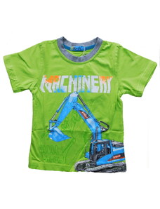Chlapecké tričko kr.r. KUGO TM9203, zelené