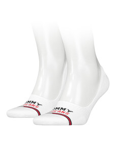 TOMMY HILFIGER Pánské bílé ponožky 2 páry 701218959-2P-001