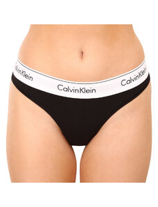 Dámská tanga Calvin Klein černá (F3786E-001)