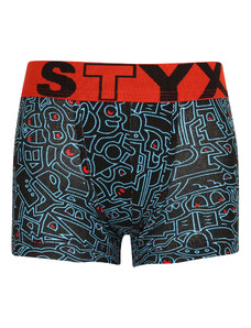 Dětské boxerky Styx art sportovní guma doodle (GJ1256) 6-8