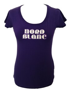 Nové dámské fialové tričko Nordblanc
