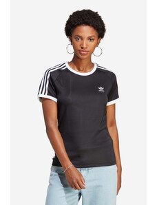 Tričko adidas Originals černá barva, IB7438-black