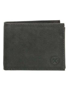Hide & Stitches Černá kožená peněženka pro pány "Hammer"