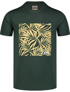 Nordblanc Zelené pánské bavlněné tričko REEDS