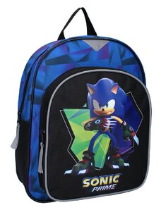 Vadobag Dětský batoh s velkou přední kapsou Ježek Sonic - 8L