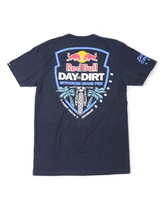 Fasthouse Red Bull Day in the Dirt Down South 22 Tee Navy