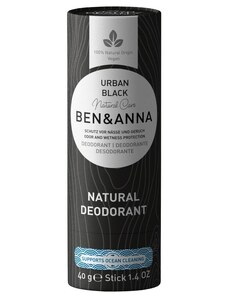 Tuhý deodorant urban black Ben & Anna- 40 g
