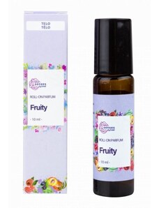 Roll-on olejový parfém s vůní malin, rybízu a vanilky (Fruity) Kvitok - 10 ml