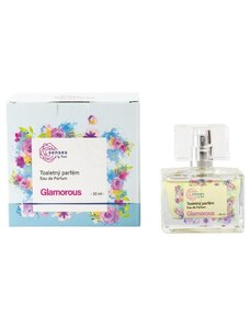 Toaletní parfém Glamorous s vůní pomeranče, jasmínu a vanilky Kvitok - 30 ml
