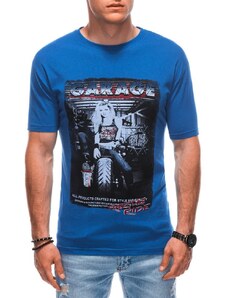Buďchlap Pánské tmavě modré tričko Garage S1860