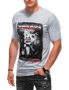 Buďchlap Pánské šedé tričko Garage S1860