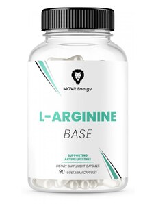 L-Arginin base MOVit Energy 90 kapslí