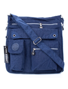 Bag Street Lehká volnočasová kabelka přes rameno modrá 2221