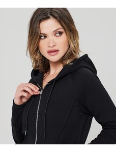 RetroJeans BOARELLI ZIP JOGGING TOP, BLACK