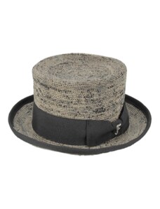 Fléchet - Since 1859 Slaměný šedý cylindr - Raffia Top Hat
