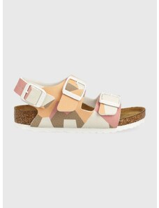 Dětské sandály Birkenstock oranžová barva