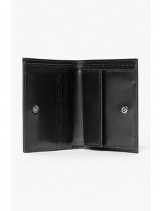 Kožená peněženka 032C Fold Wallet černá barva, SS23.A.8000-BLACK