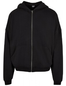 URBAN CLASSICS 90's Zip Hoody - black